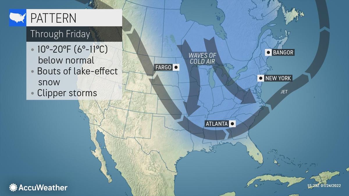 Weather: Only 40s of week Tuesday, polar plunge, possible ...