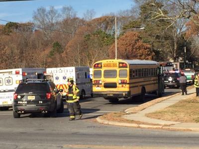 Pleasantville School Bus Involved In Route 9 Crash Pleasantville School Bus Involved In Route 9 Crash