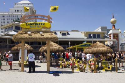 Landshark Bar & Grill is a fun year-round beach bar at Resorts ...
