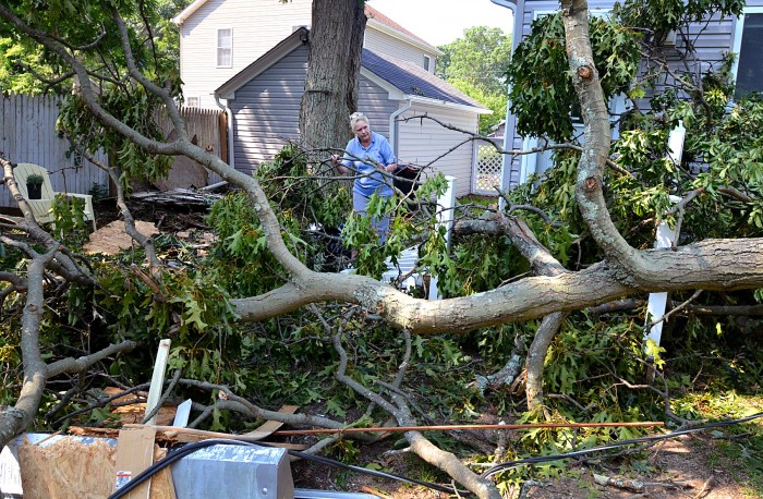 storm cleanup