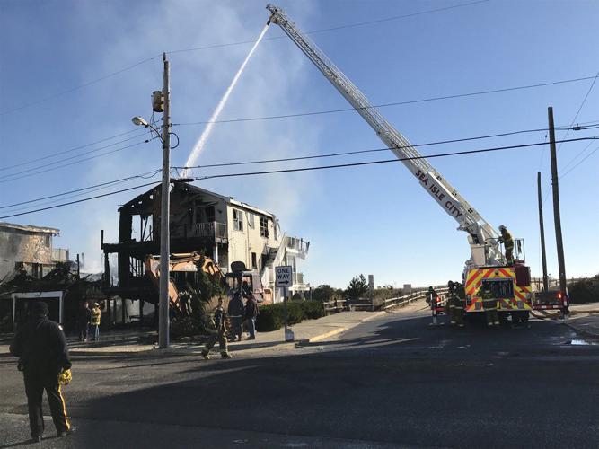 Fire destroys three houses in Sea Isle City