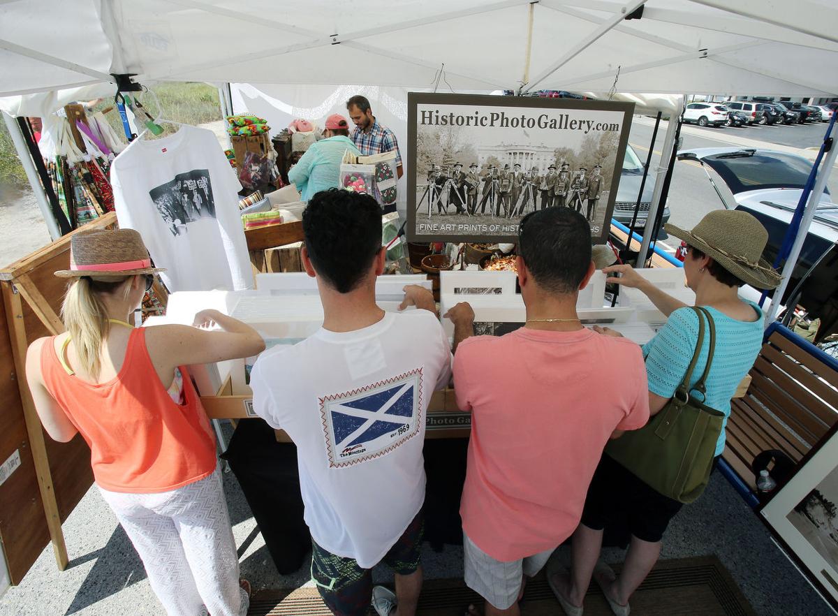 PHOTOS Artists line Cape May's promenade for craft show Lower