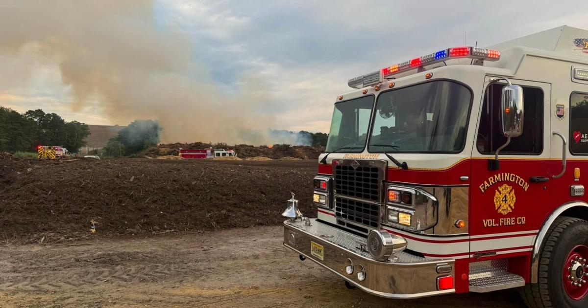 Trash fire reported at ACUA landfill in Egg Harbor Township news image