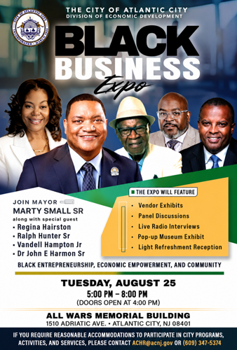 Atlantic City Black Business Expo Returns August 25
