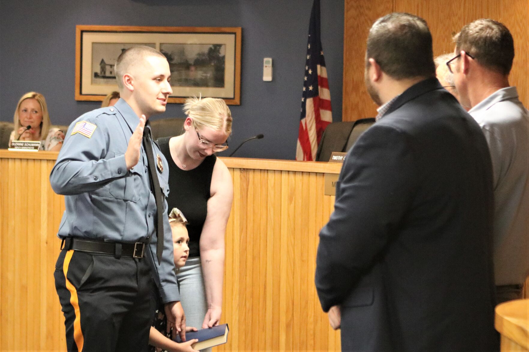 Middle Township Police Department Welcomes New Officer, Sergeant