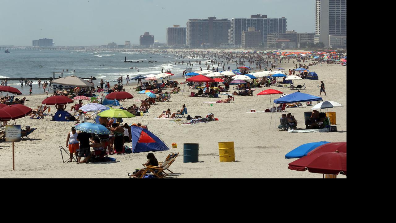 100,000 people packed Atlantic City beach for July 4, lifeguards say | News ...