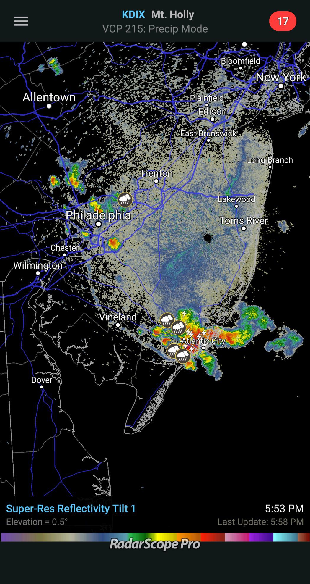 What does it mean when you hear isolated, scattered storms? News