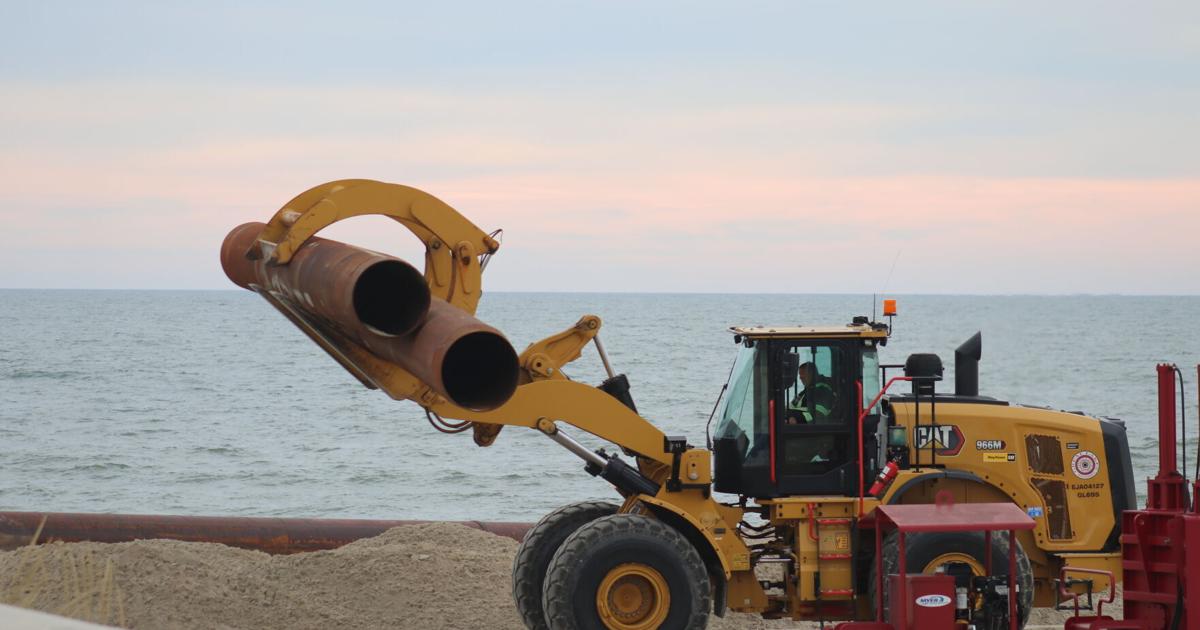 Things look dire for Strathmere as beach project begins