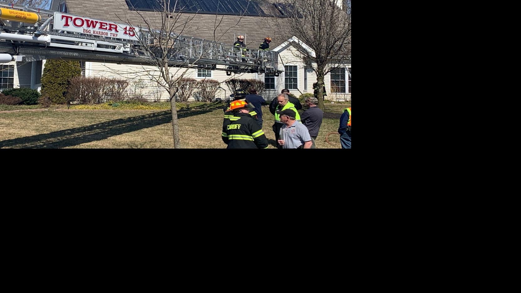 Egg Harbor Township fire departments battling fire on Lilly Road News