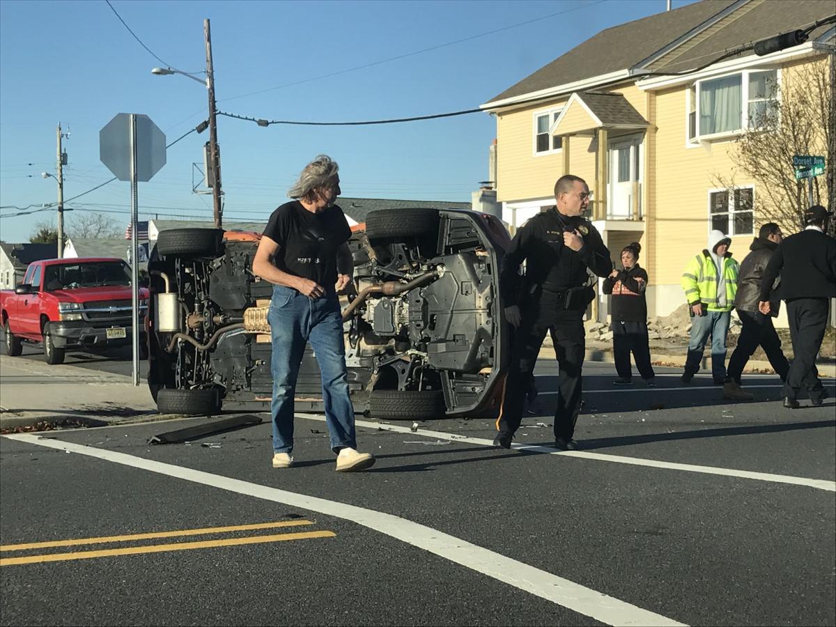 Car flipped over on Dorset Avenue in Ventnor after crash News
