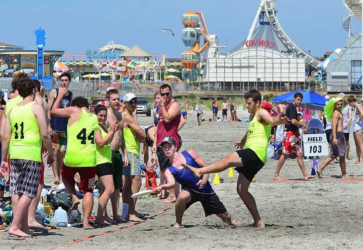 Wildwoods Beach Frisbee
