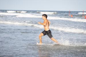 Scenes from the Chief Rod Aluise Atlantic City Lifeguard Classic at Albany Avenue beach