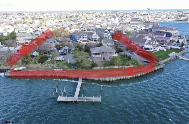 Distinguished Brigantine estate has subdivision potential for up to 5 bayfront lots
