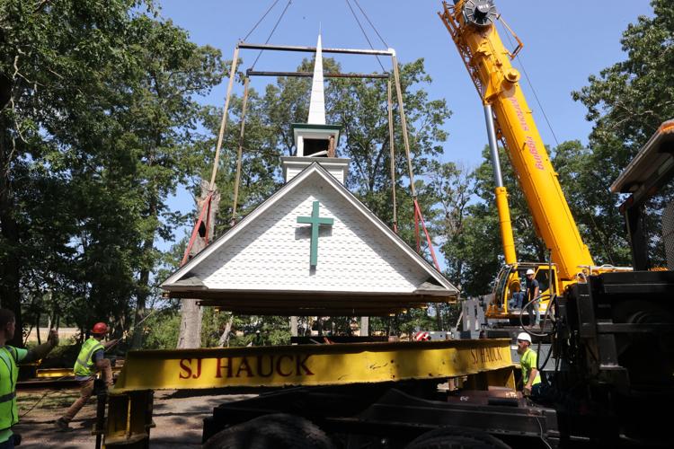 Galloway church transplanted across the township in historic