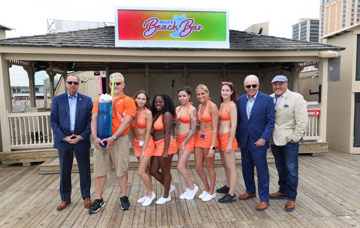 Ribbon cutting at the all new Bally's Beach Bar