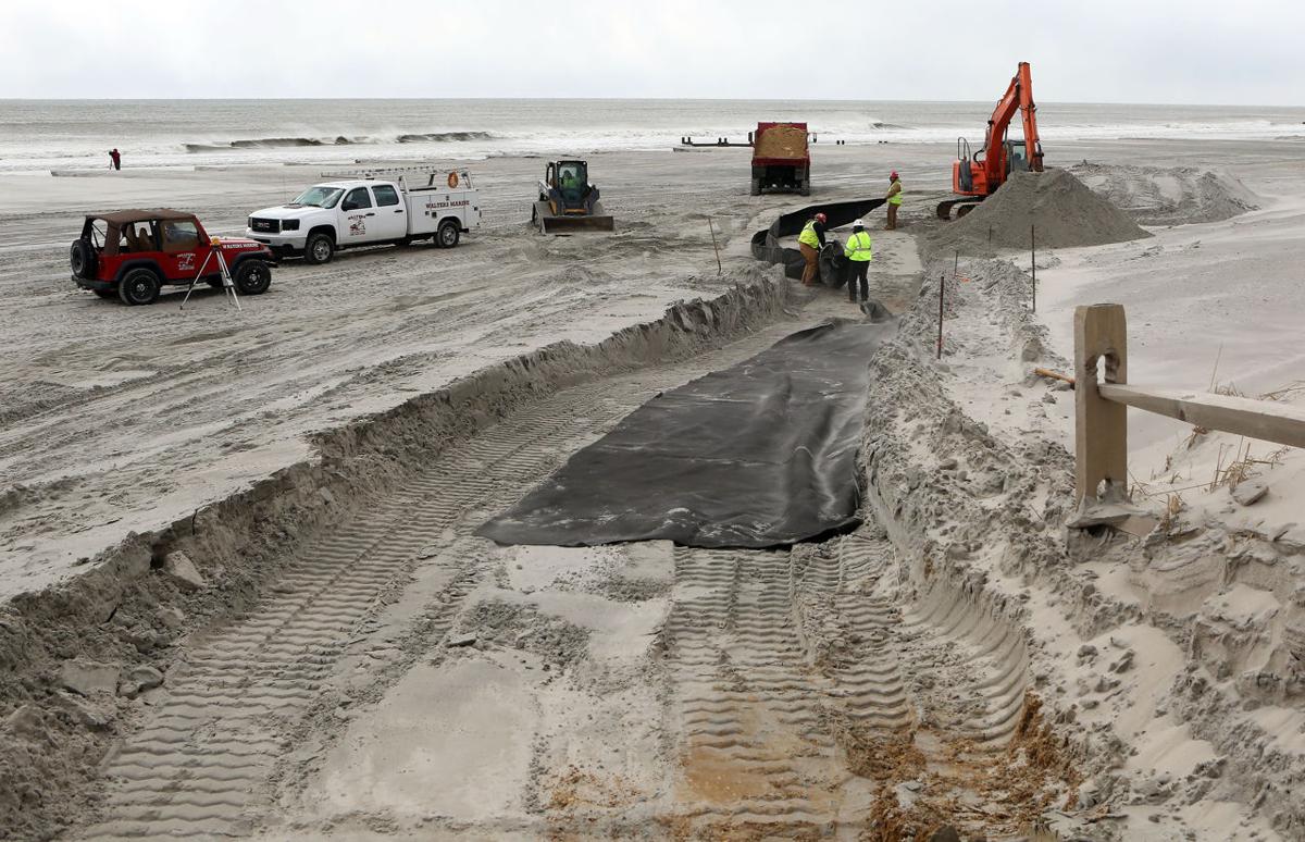 Winter Storm Beach Erosion