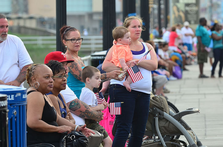 AC Salutes Armed Forces Parade