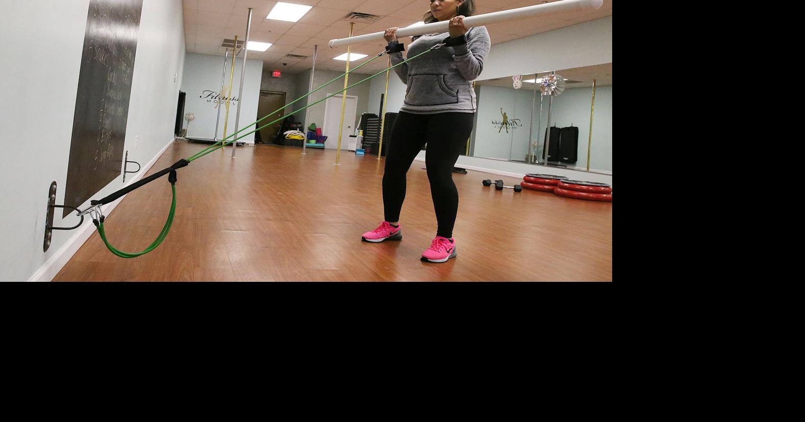 Your Workout: Bicep curl with slosh pipe