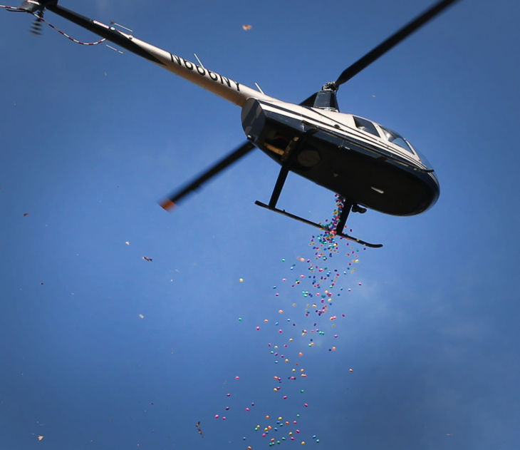 Helicopter Easter Egg Drop in Somers Point Photo Galleries