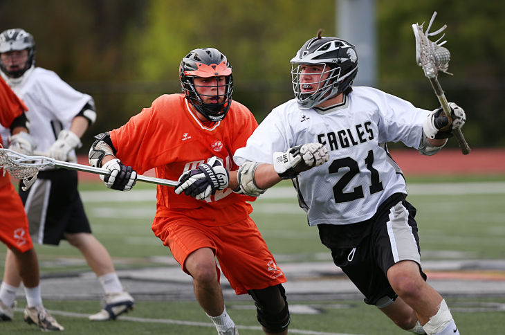 Middle Twp at EHT boys lacrosse