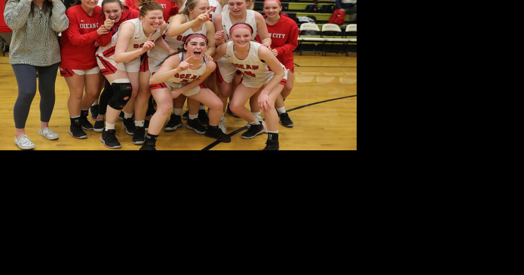 2. Ocean City girls hoops team win one of state's last sporting events