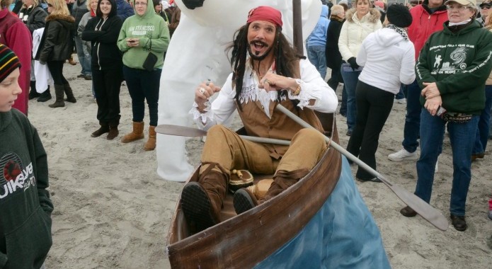 polar bear plunge