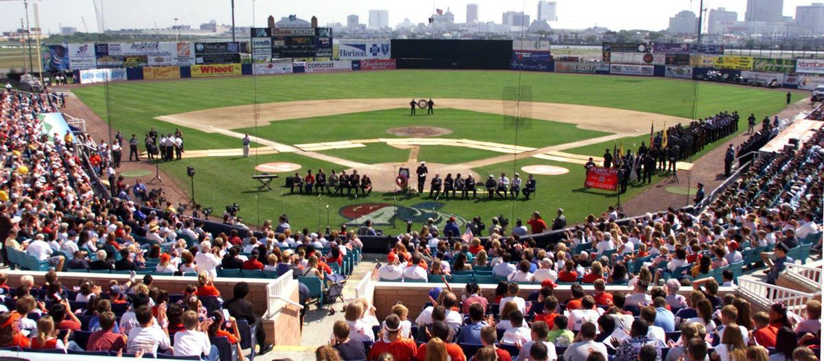Baseball views 😍 Surf Stadium in Atlantic City, NJ 🌊 #mlb #baseball