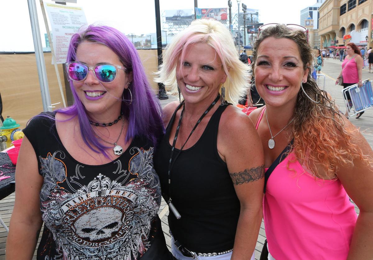 Pink Beach Concert Crowd