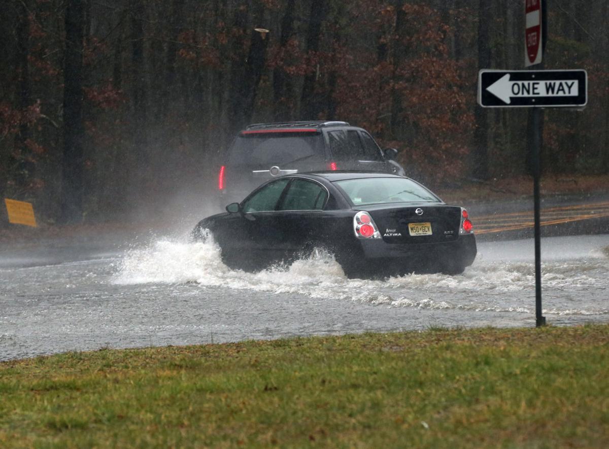 Rain storm hits Atlantic County