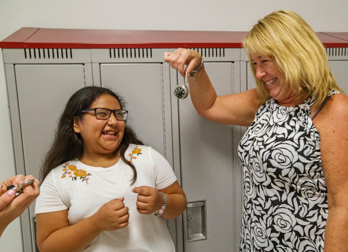 First day of school for Wildwood Middle and High school