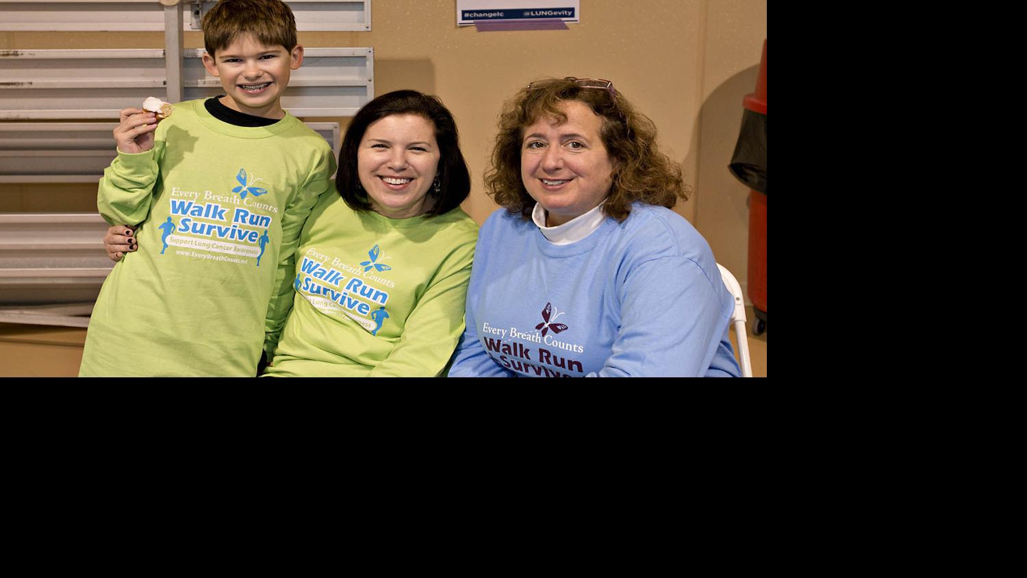 Lung cancer survivors walk in Ocean City for funding