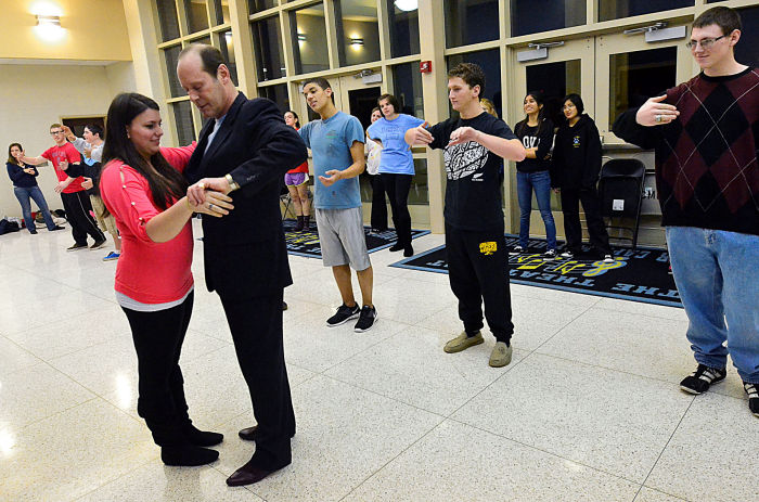 school dancing