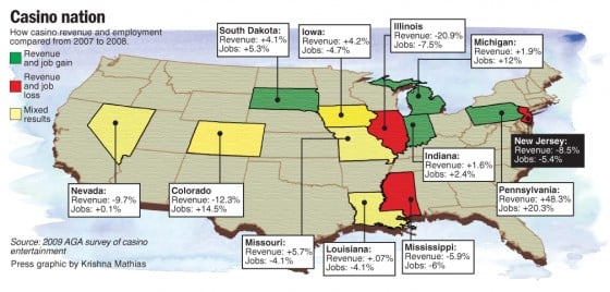 michigan casino map world casino directory