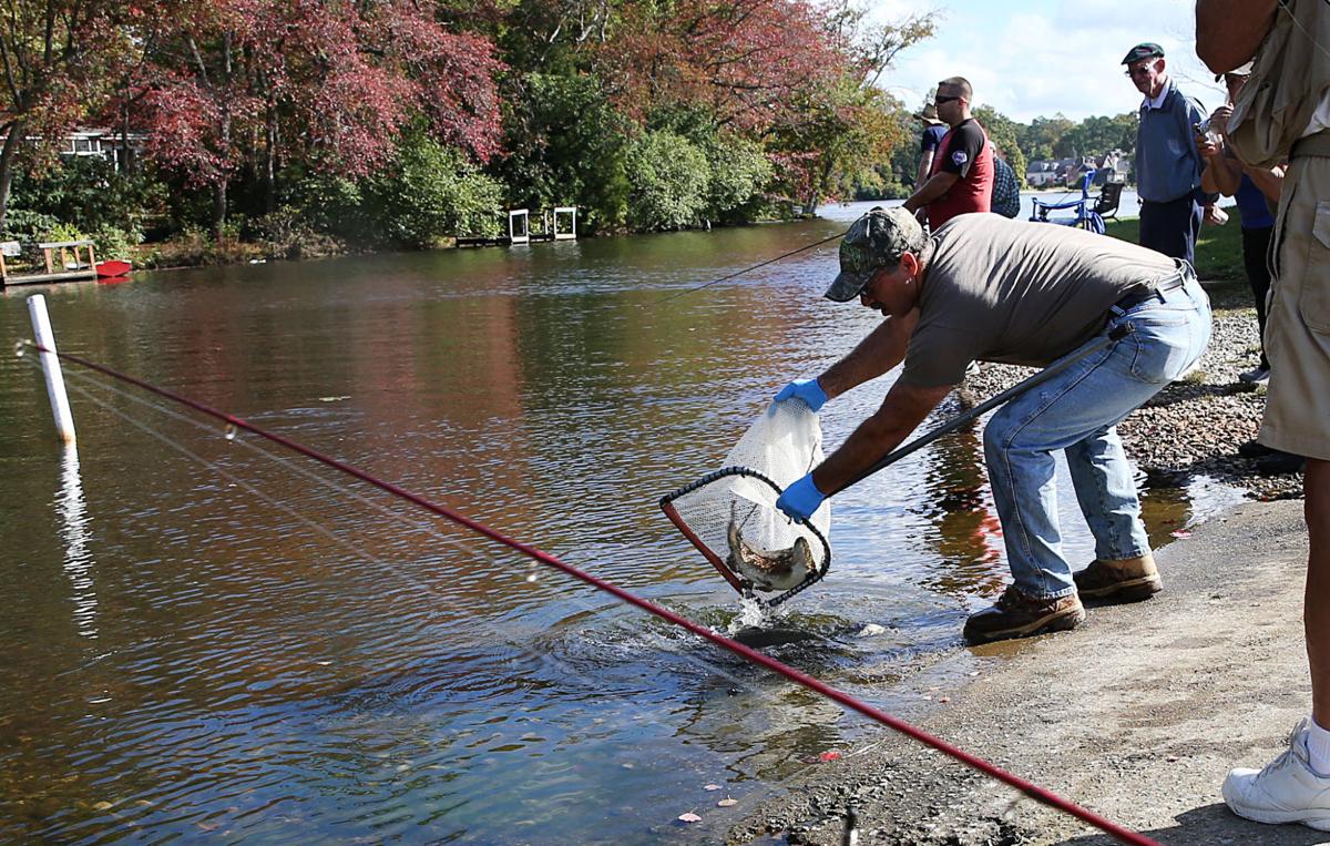 Anglers crowd streams and lakes as state stocks them with trout