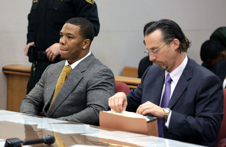 Ray Rice Arraigned