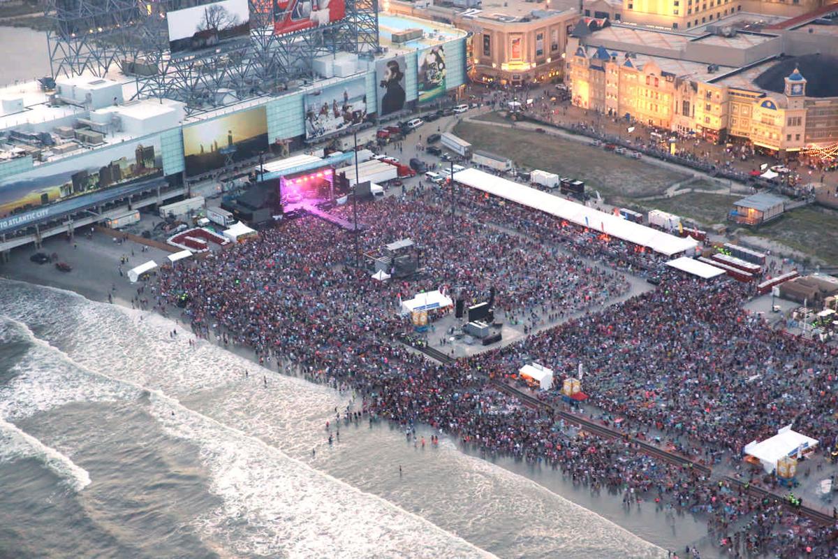 Ranking the best Atlantic City beach concerts