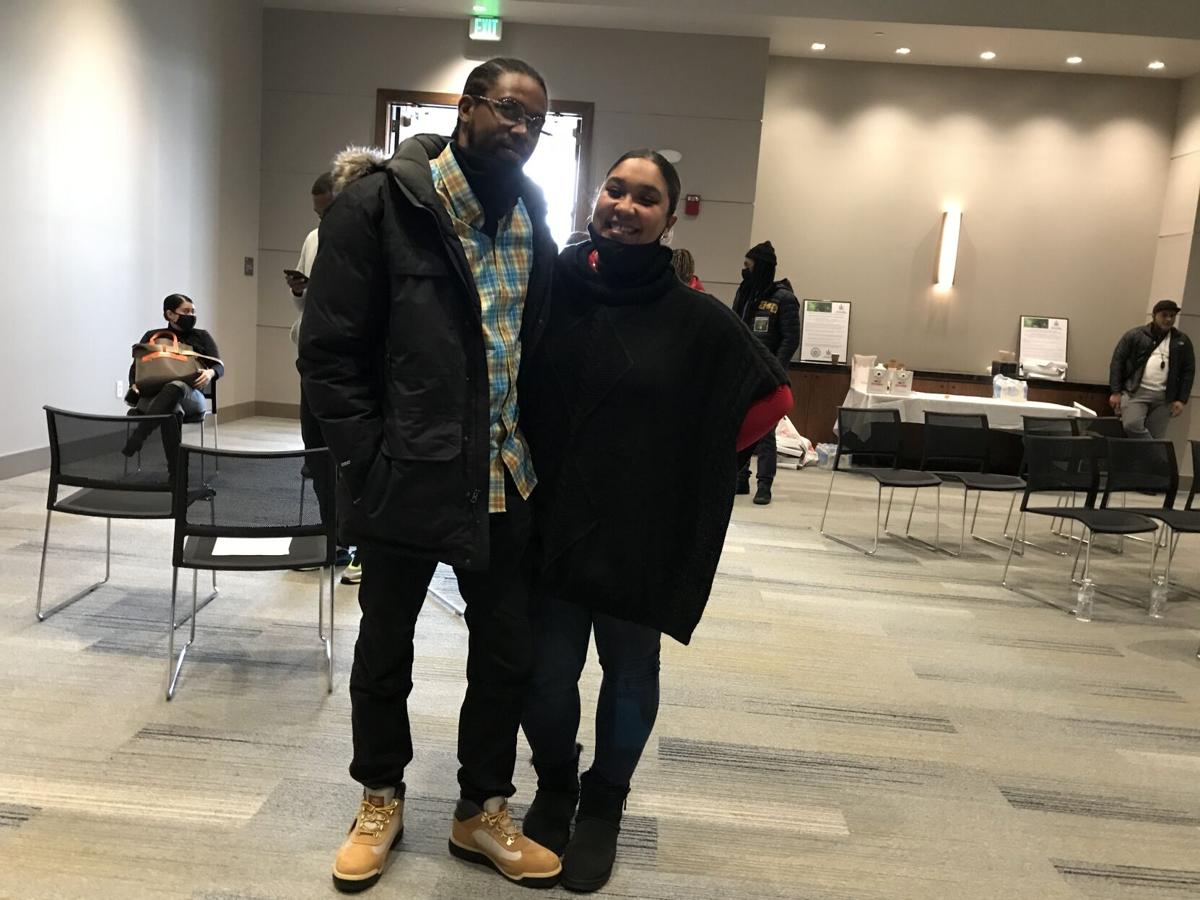 Brian Davis and Nena Naji