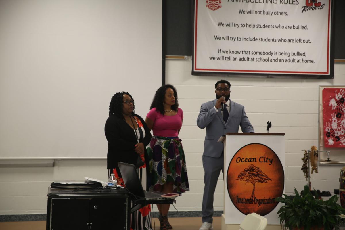 The Ocean City Juneteenth Organization hosts its third celebration, honoring eight local residents who contributed to the black community in Ocean City, Saturday, June 15, 2019.
