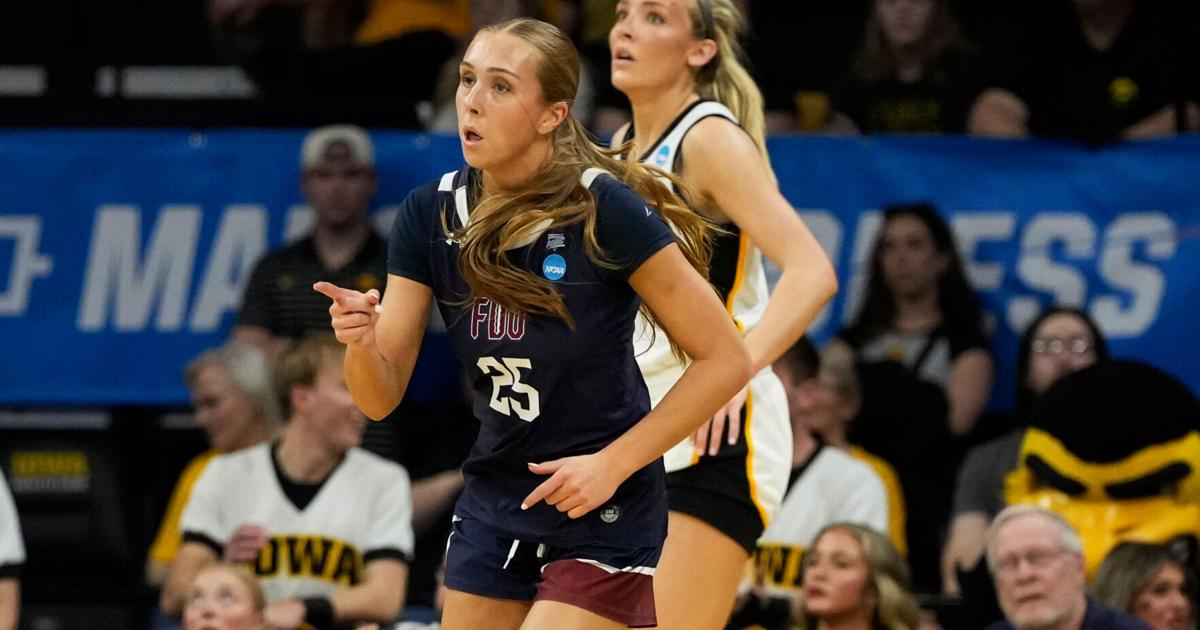 Kelly Roche Fdu Underdog FDU pushes Iowa to limit in NCAA first round