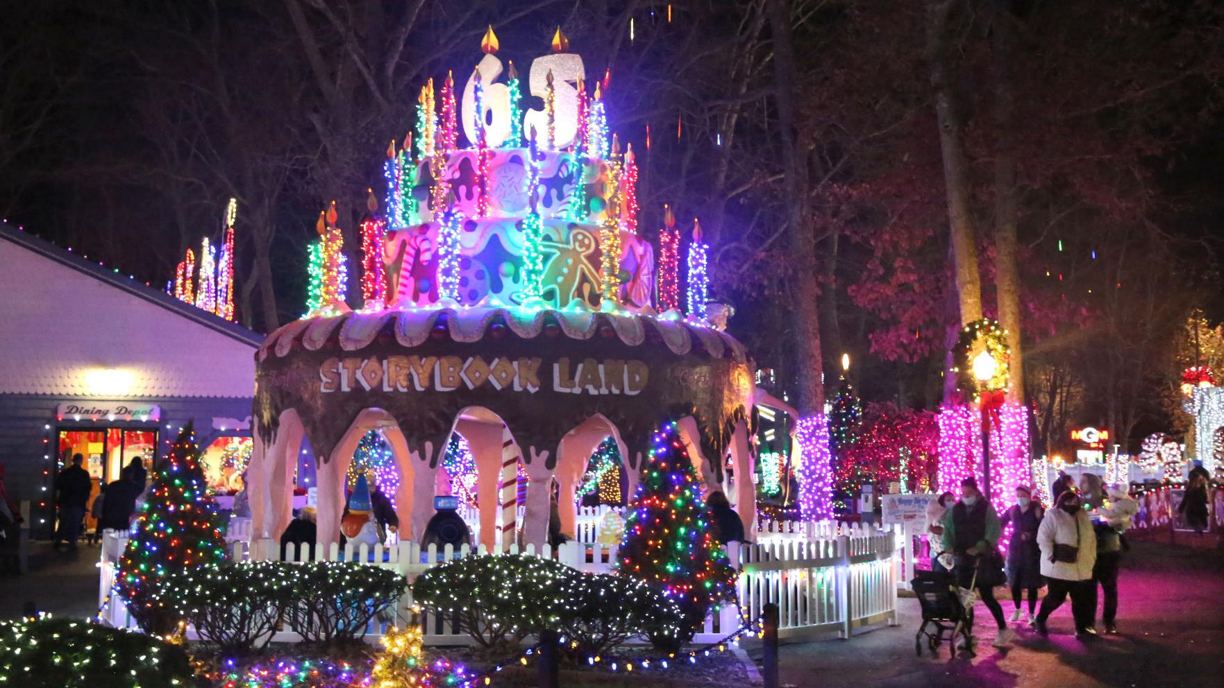 PHOTOS of Storybook Land lit up for Christmas - Vimarsana News