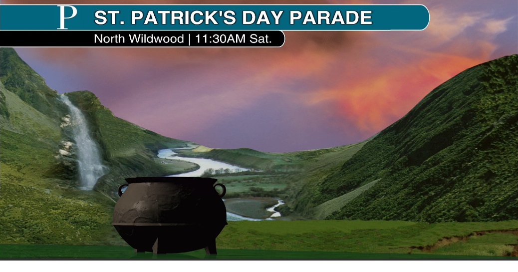 North Wildwood, NJ St. Patrick's Day parade weather forecast