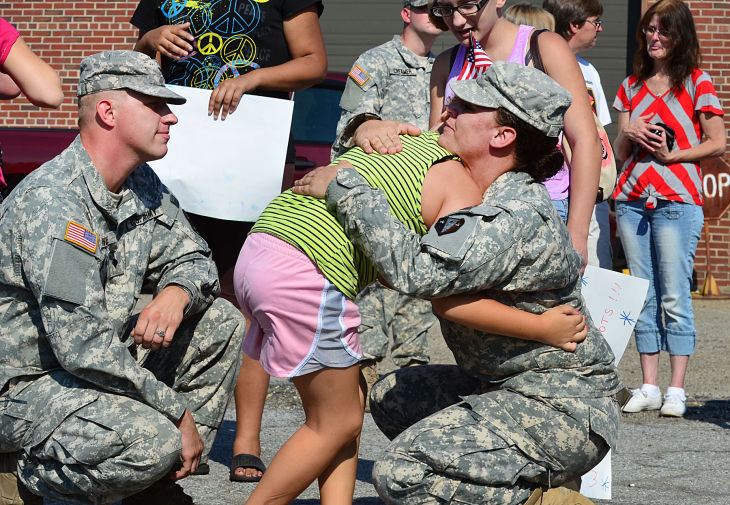 N.J. Army National Guard soldiers depart for year-long Afghanistan  deployment 