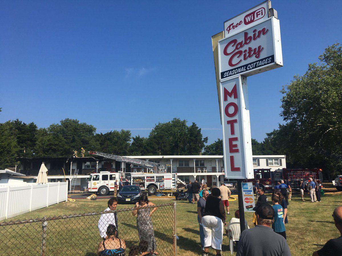 Gallery Cabin City Motel Fire In Lower Township Photo Galleries