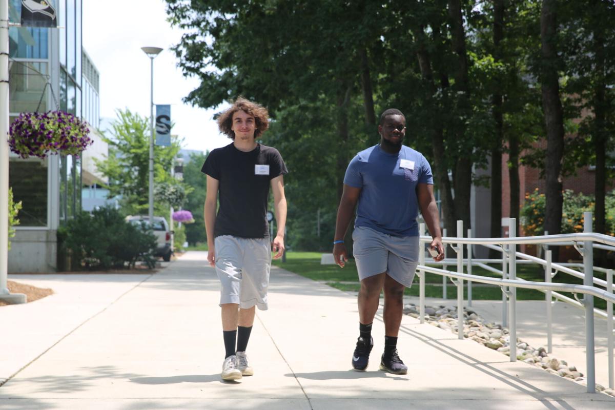 Stockton University's first overnight orientation program for first-time students Thursday, July 15, 2021 at the Galloway Township campus