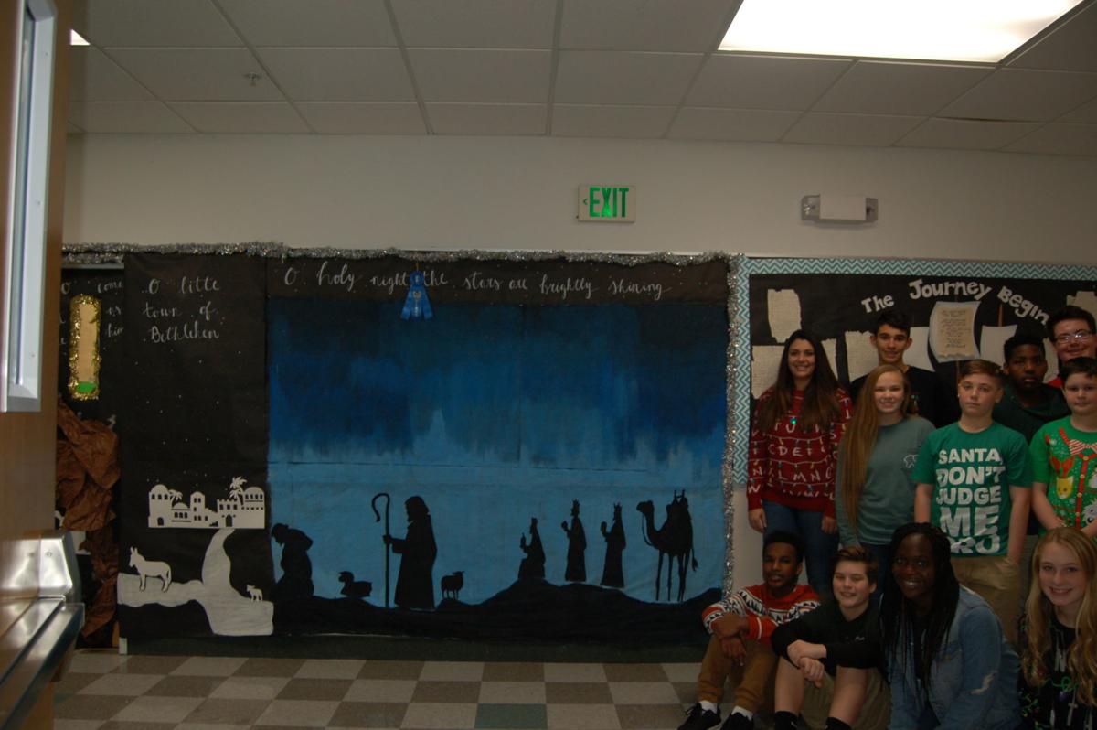 Atlantic Christian School S Annual Christmas Door Decorating