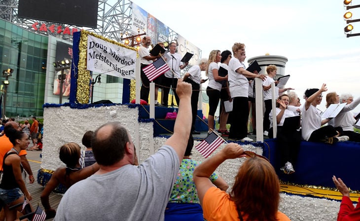 AC Salutes Armed Forces Parade