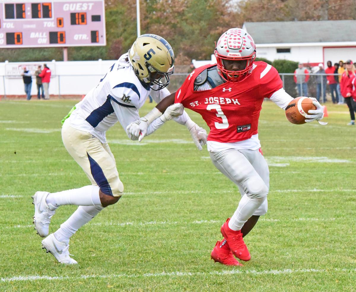 Jada Byers Of St Joseph Is The Press Football Player Of The Year