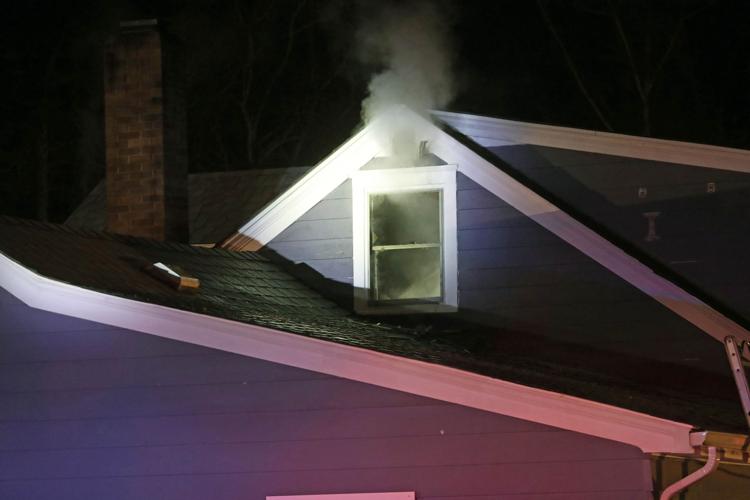 Crews battle Galloway house fire