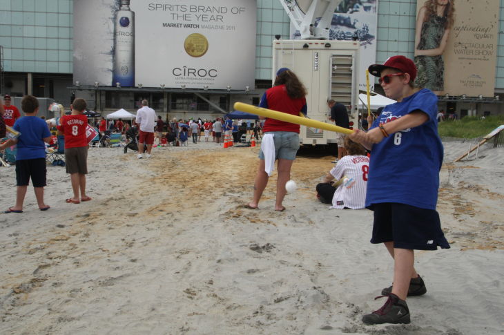 PHILLIES ON THE BEACH