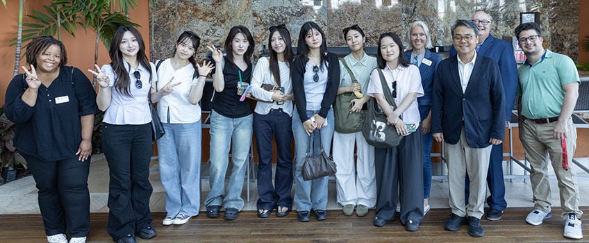 Partnership Brings South Korean Hospitality Students to Stockton